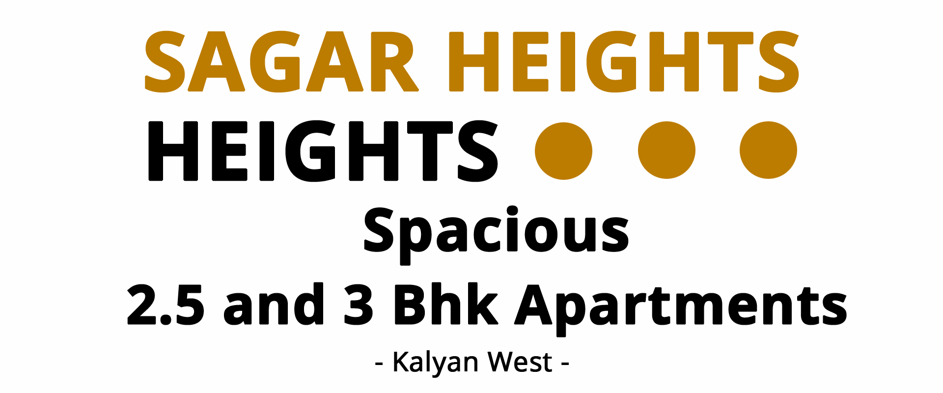 Sagar Heights 3 BHK Apartment